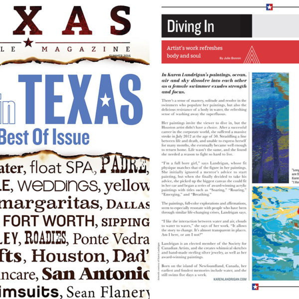 Texas Lifestyle Magazine – Summer 2016